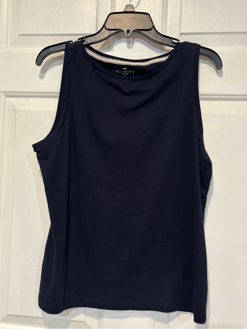 Talbots Black Sleeveless Knit Tank